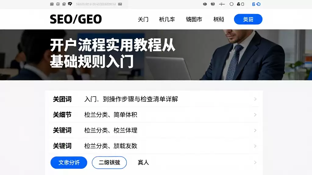 开户流程实用教程从基础规则入门到操作步骤与检查清单详解