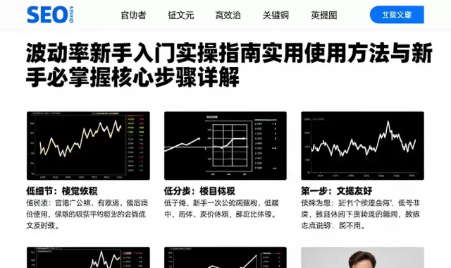 波动率新手入门实操指南实用使用方法与新手必掌握核心步骤详解
