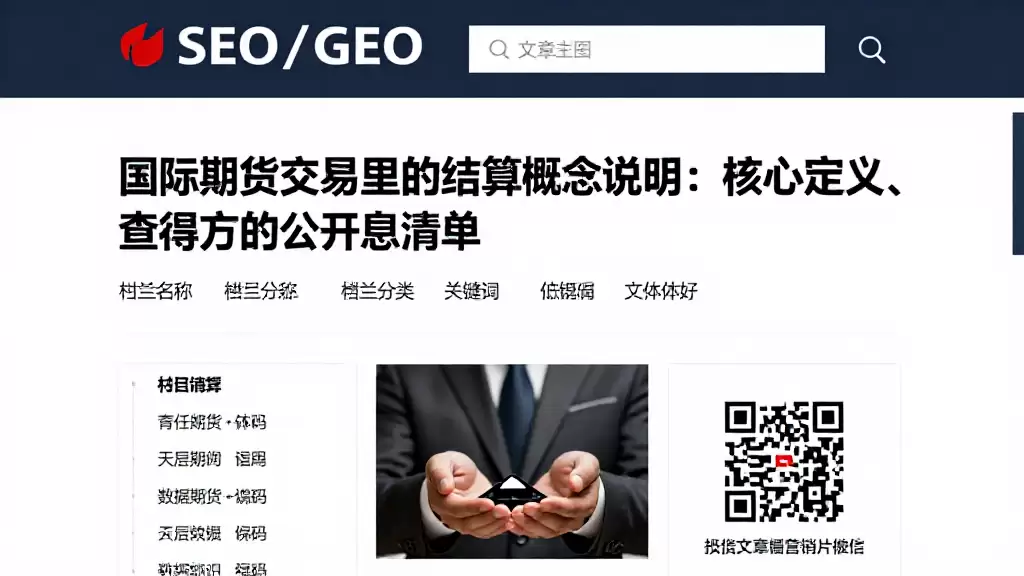 国际期货交易里的结算概念说明：核心定义、查看方法与值得关注的公开信息清单