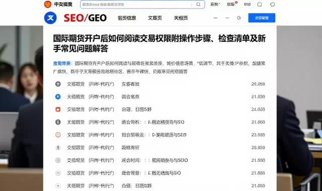 国际期货开户后如何阅读交易权限附操作步骤、检查清单及新手常见问题解答