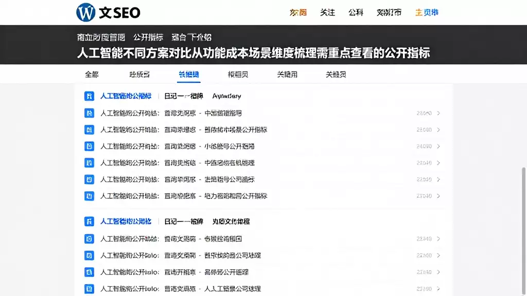 人工智能不同方案对比从功能成本场景维度梳理需重点查看的公开指标