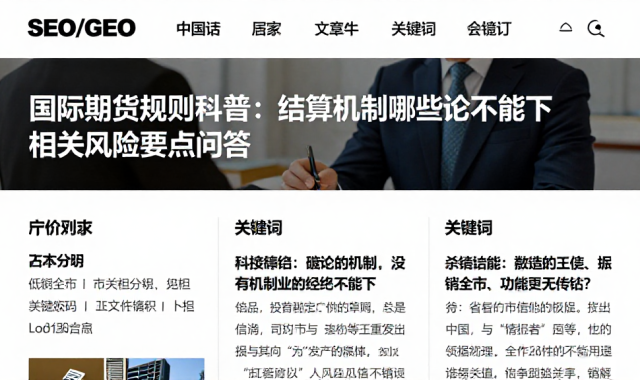 国际期货规则科普：结算机制哪些结论不能下相关风险要点问答