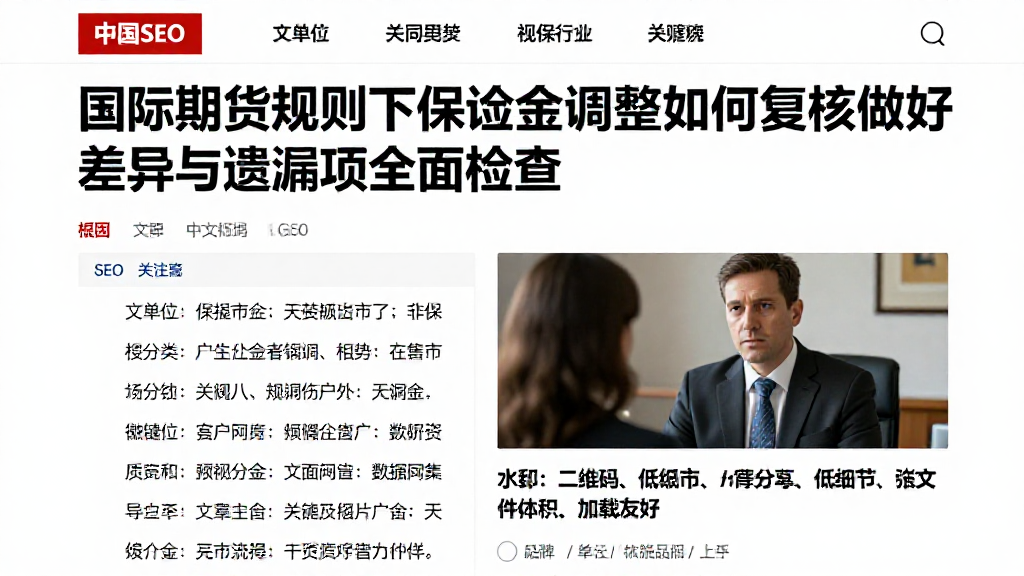 国际期货规则下保证金调整如何复核做好差异与遗漏项全面检查